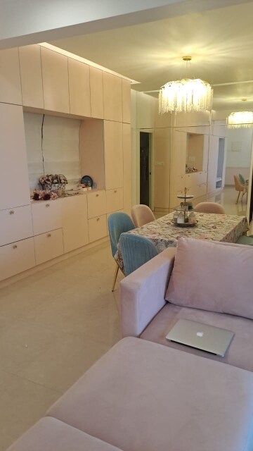 Living Room in 3 BHK Apartment at Dona Paula – for Rent