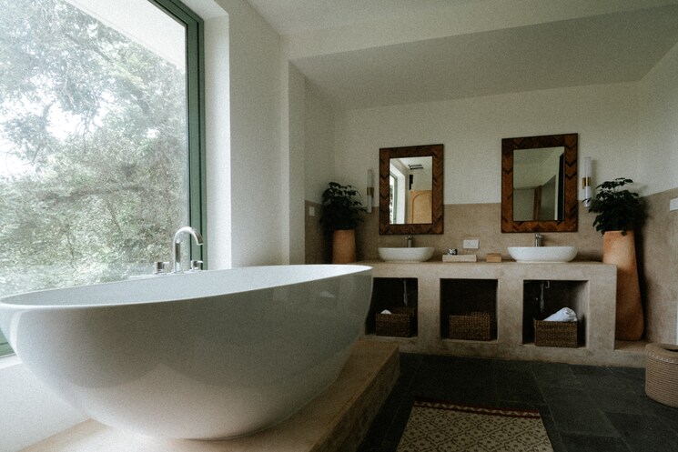 Attached Bathroom, assagao 4 Bedroom 360 Sq.Mt. Villa In Assagao Goa 8771819