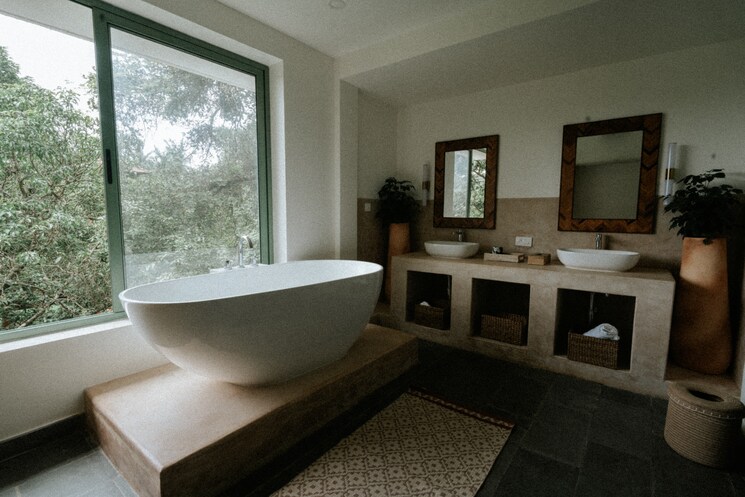 Attached Bathroom, assagao 4 Bedroom 360 Sq.Mt. Villa In Assagao Goa 8771819