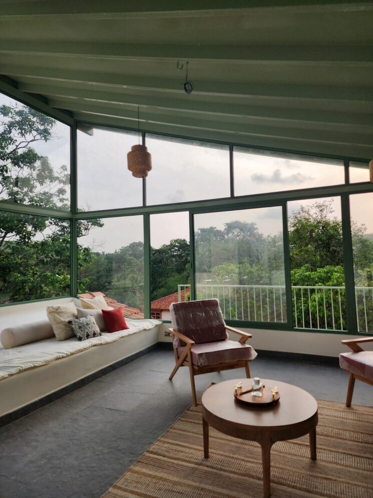 Balcony, assagao 4 Bedroom 360 Sq.Mt. Villa In Assagao Goa 8771819