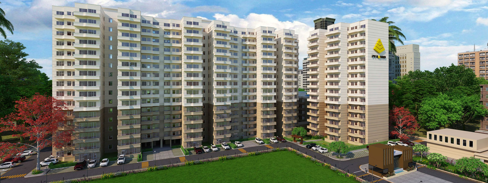 2 BHK + Pooja Room Apartment For Sale in Pyramid Fusion Homes