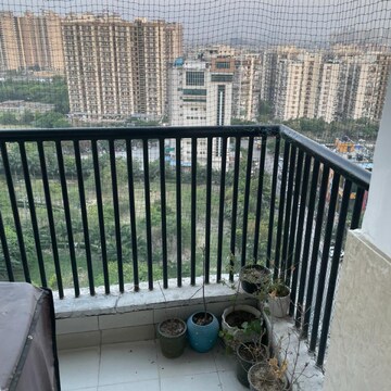 Balcony in 2 BHK Apartment at Amrapali Platinum, Sector 119 – for Rent