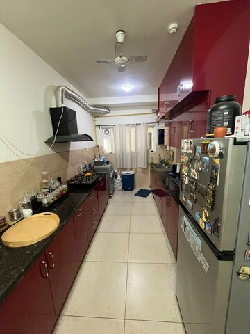 Kitchen in 3.5 BHK Apartment at Prestige High Fields, Gachibowli – for Rent