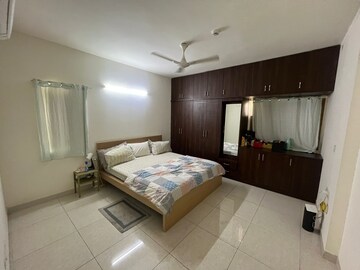 Master Bedroom in 3.5 BHK Apartment at Prestige High Fields, Gachibowli – for Rent