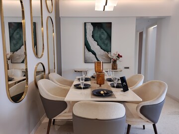 Living Room in 2.5 BHK Apartment at Ekta Tripolis, Goregaon West – for Rent