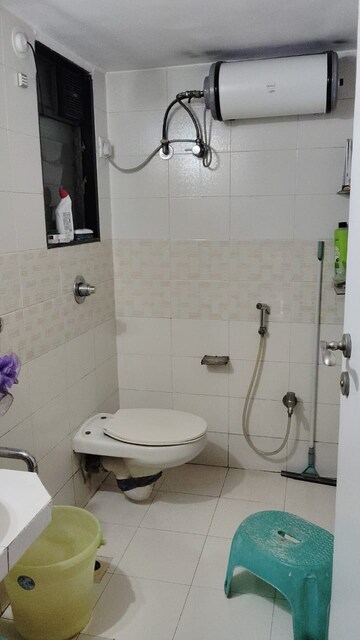 Bathroom in 3 BHK Apartment at Gokul Sangeet, Santacruz West – for Rent