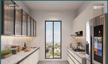 Kitchen in 2 BHK Apartment at Platinum Grandeur, Versova – for Sale