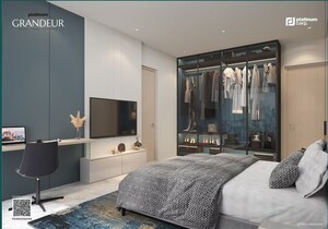 Bedroom in 2 BHK Apartment at Platinum Grandeur, Versova – for Sale