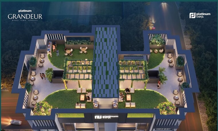 Exterior View, platinum-grandeur 2 Bedroom 790 Sq.Ft. Apartment In Versova Mumbai 8777756