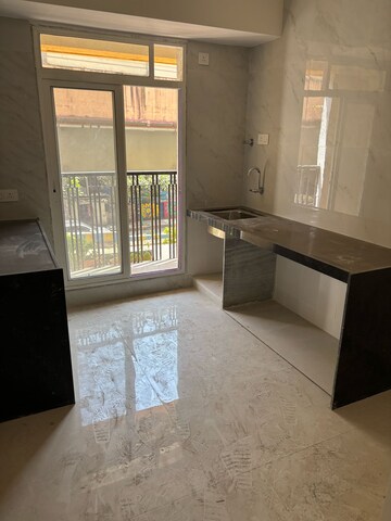Kitchen in 3 BHK Apartment at Nagesh  Tower, Vishnu Nagar – for Rent
