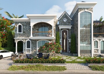 4 BHK Villa – Exterior View View at Morjim - for Rent