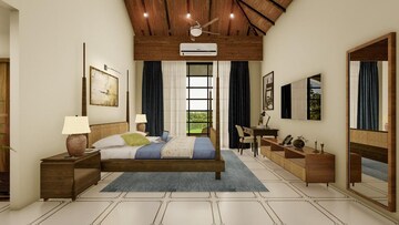 Bedroom in 4 BHK Villa at Morjim – for Rent