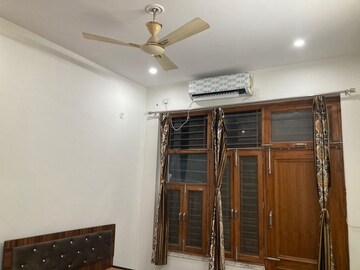 Living Room in 3 BHK Builder Floor at Ansal Sushant Apartments, Sushant Lok I – for Rent