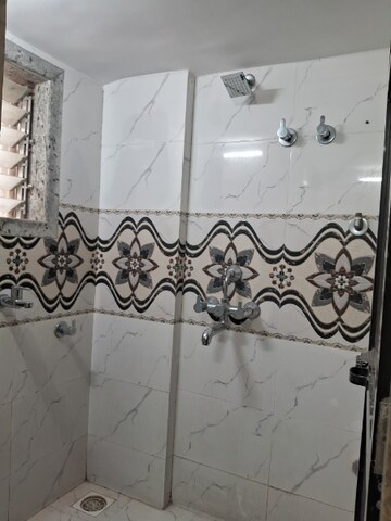 Bathroom in 1 BHK Apartment at Kalpak Estate, Wadala – for Rent