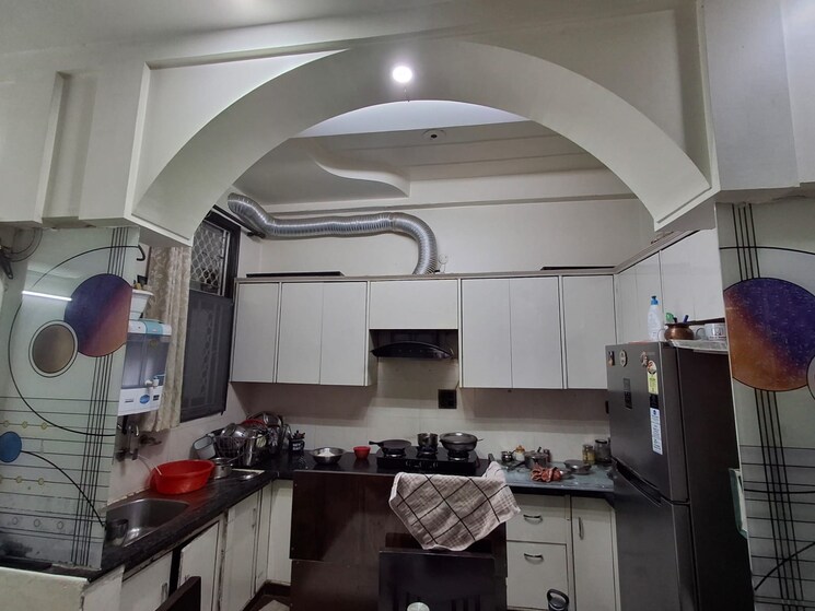 Kitchen, niti khand ii 3 Bedroom 1500 Sq.Ft. Apartment In Niti Khand ii Ghaziabad 8777745