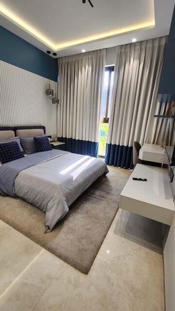 Master Bedroom in 4 BHK Apartment at Merlin Ventana, Baner – for Sale