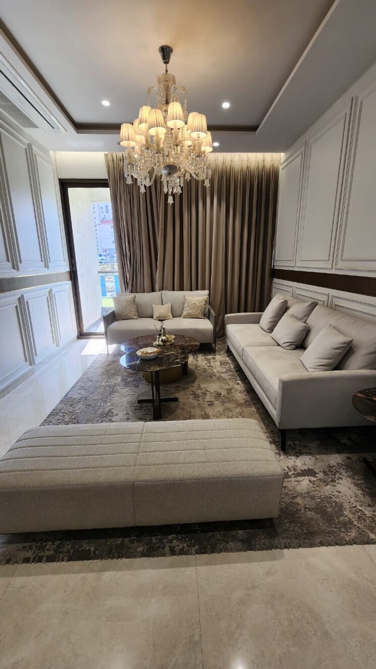 Living Room, merlin-ventana 4 Bedroom 1482 Sq.Ft. Apartment In Baner Pune 8777882