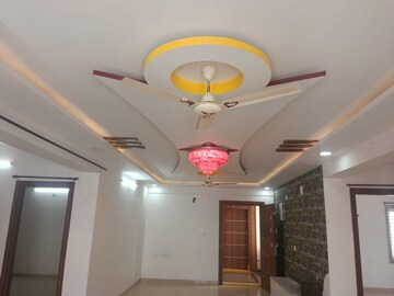 Living Room in 3 BHK Apartment at PVR Bhuvi, Kokapet – for Rent