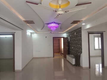 Living Room in 3 BHK Apartment at PVR Bhuvi, Kokapet – for Rent