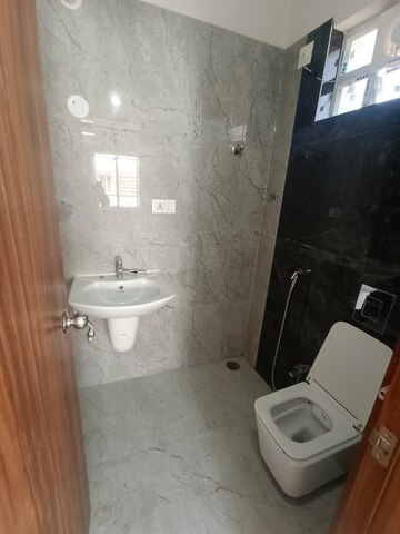 Bathroom in 3 BHK Apartment at PVR Bhuvi, Kokapet – for Rent
