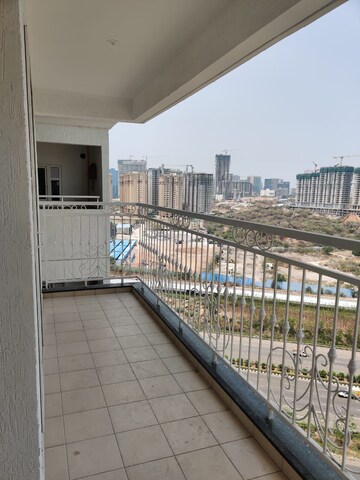 Balcony in 3.5 BHK Apartment at Prestige Beverly Hills, Kokapet – for Rent