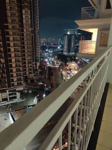 Balcony in 3 BHK Apartment at Prestige Beverly Hills, Kokapet – for Rent