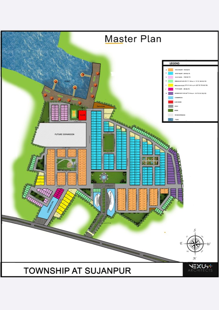Map Location, jewar  100 Sq.Yd. Plot In Jewar Greater Noida 8777907