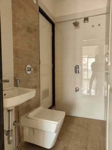 Bathroom in 2 BHK Apartment at Tilak Nagar – for Rent