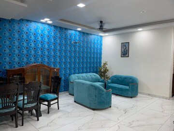 Living Room in 3 BHK Builder Floor at Vip Road – for Rent