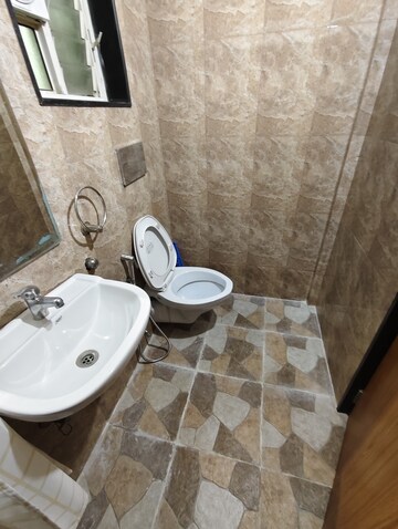 Bathroom in 2 BHK Apartment at Rahul Terrace, Koregaon Park – for Rent