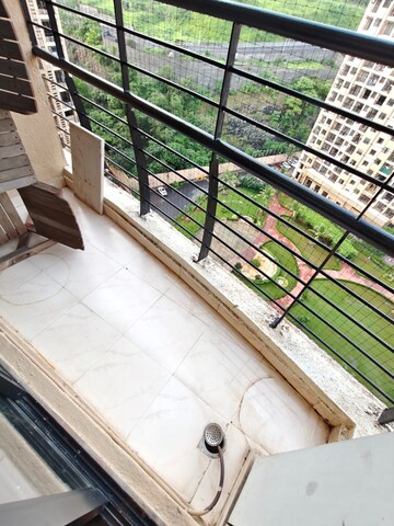Balcony in 2 BHK Apartment at Raheja Heights Phase 2, Goregaon East – for Rent