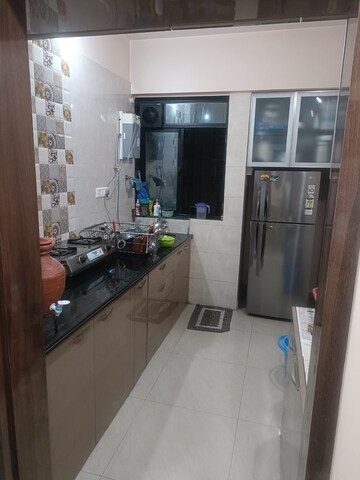 Kitchen in 2 BHK Apartment at Neelkanth Sunberry Ghansoli, Ghansoli – for Rent