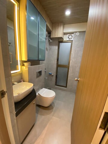 Attached Bathroom in 2 BHK Apartment at Sheth Avalon, Laxmi Nagar – for Rent
