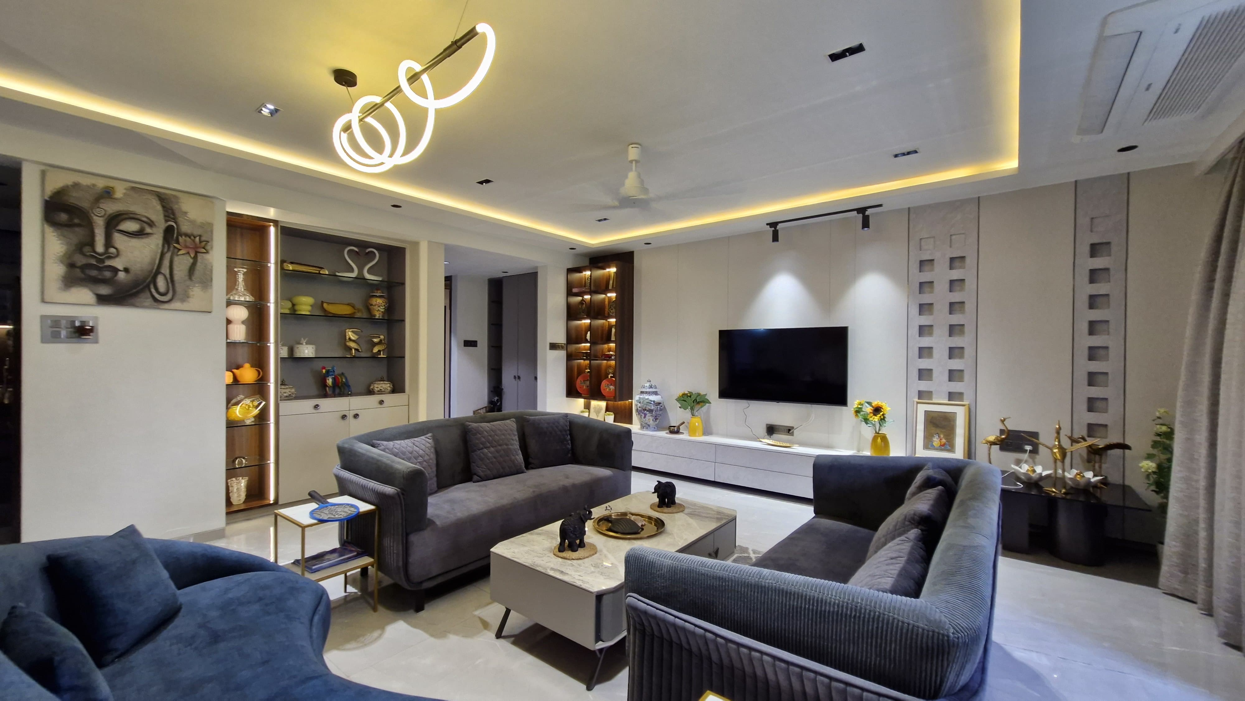 4 BHK + Extra Room 2200 Sq.Ft. Apartment in Greeshma Residency II