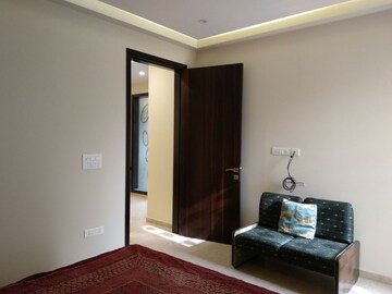 Living Room in 3 BHK Builder Floor at Shivalik Colony – for Rent