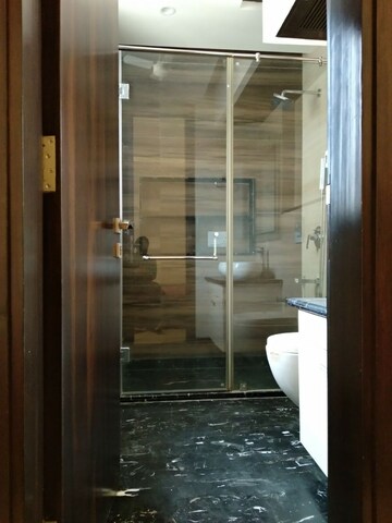 Bathroom in 3 BHK Builder Floor at Shivalik Colony – for Rent