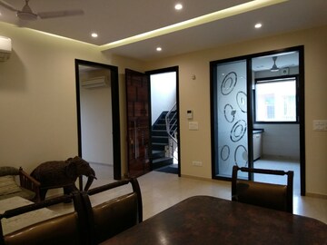 Living Room in 3 BHK Builder Floor at Shivalik Colony – for Rent