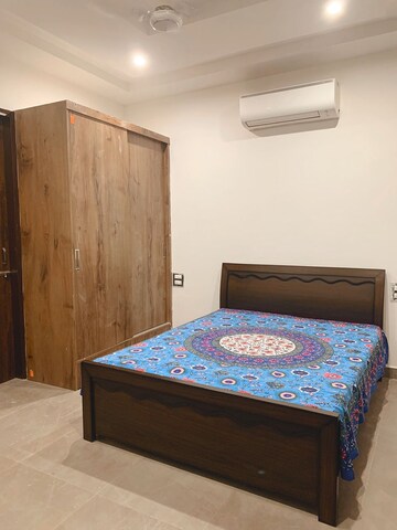 Bedroom in 1 BHK Builder Floor at Aerocity – for Rent
