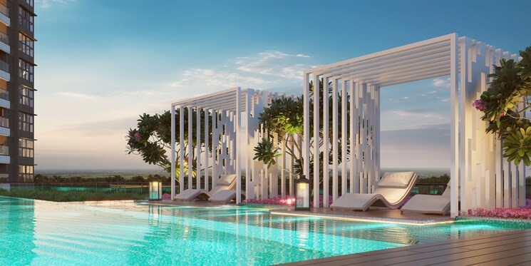 Swimming Pool, kolte-patil-life-republic-canvas 3 Bedroom 1332 Sq.Ft. Apartment In Hinjewadi Pune 8778218