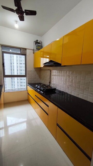 Kitchen in 2 BHK Apartment at Kalpataru Immensa, Kolshet Road – for Rent