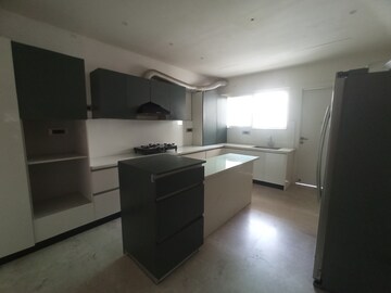 Kitchen in 4 BHK Apartment at Hill View Banjara Hills, Banjara Hills – for Rent