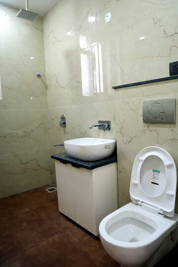 Bathroom in 3 BHK Builder Floor at BCL Chinar Homes, Dhakoli – for Sale
