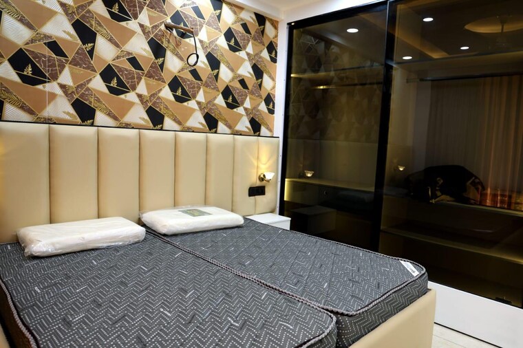 Bedroom, bcl-chinar-homes 3 Bedroom 2150 Sq.Ft. Builder Floor In Dhakoli Zirakpur 8778296