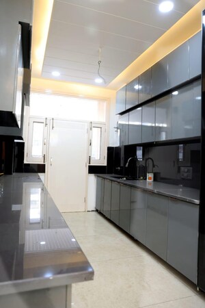 Kitchen in 3 BHK Builder Floor at BCL Chinar Homes, Dhakoli – for Sale