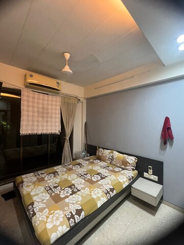 Bedroom in 2 BHK Apartment at Trishul Patel Heights, Ghansoli – for Rent