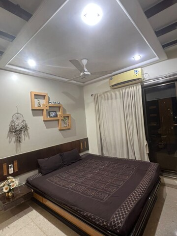 Bedroom in 2 BHK Apartment at Trishul Patel Heights, Ghansoli – for Rent