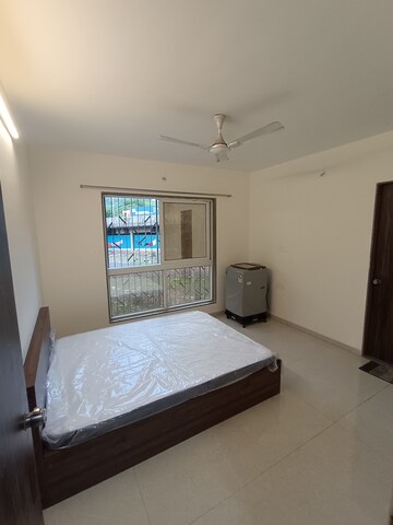 Bedroom in 2.5 BHK Apartment at Akshar Alvario, Seawoods – for Rent