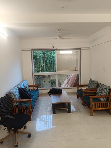 Living Room in 2.5 BHK Apartment at Akshar Alvario, Seawoods – for Rent