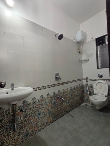 Bathroom in 2 BHK Apartment at Tilak Nagar – for Rent