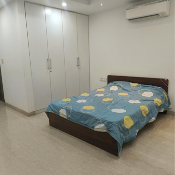 Bedroom in 3 BHK Builder Floor at South Extension ii – for Rent